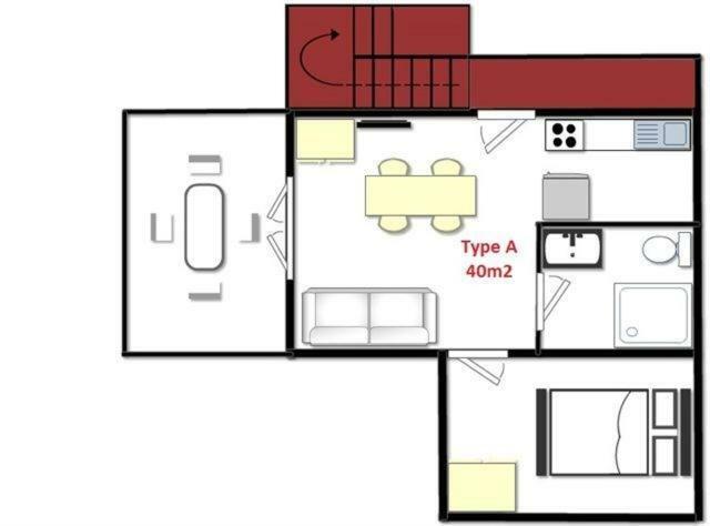 Apartment F-1 Klimno Extérieur photo